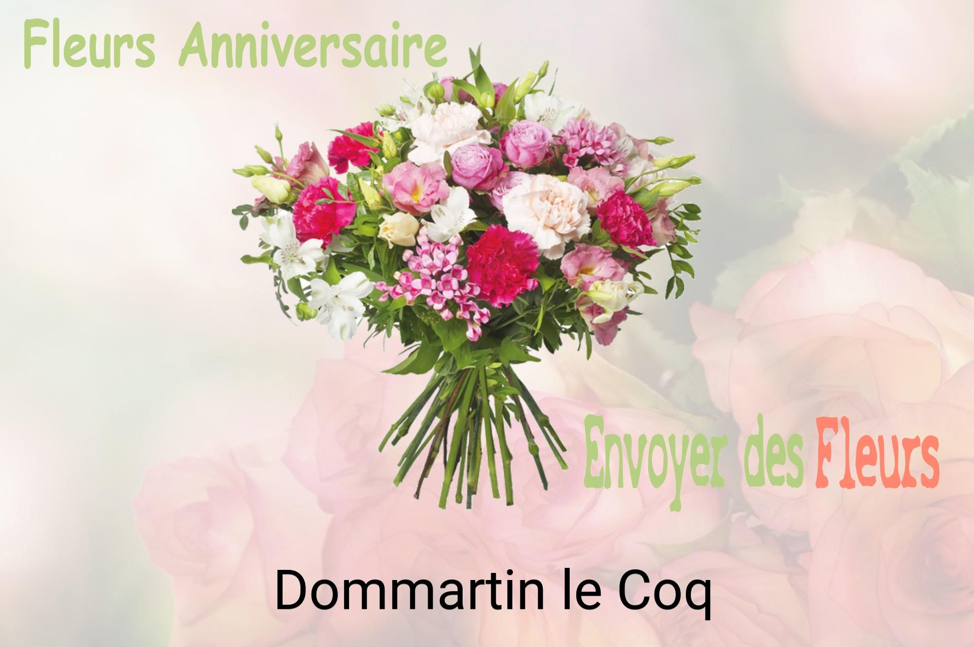 Bouquet de fleurs d’anniversaire livré à Dommartin-le-Coq